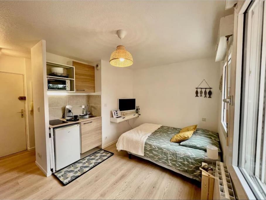 Studio Orchidee - Metro Arenes - Hopital A 5 Mn Appartement Toulouse Buitenkant foto